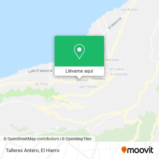 Mapa Talleres Antero