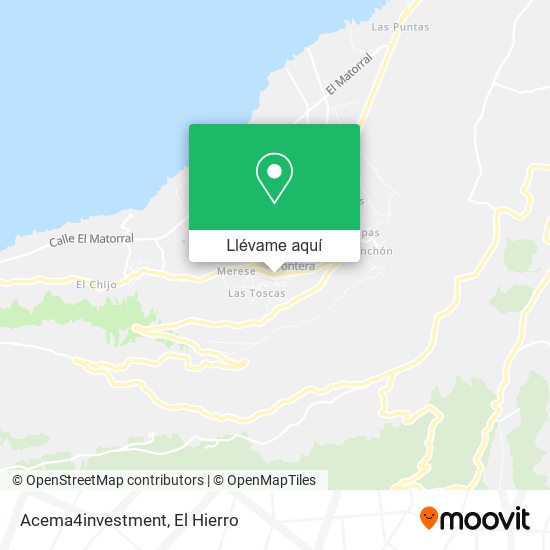 Mapa Acema4investment