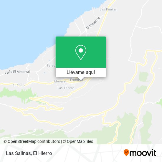 Mapa Las Salinas