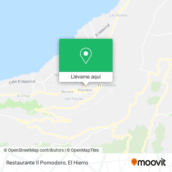 Mapa Restaurante Il Pomodoro
