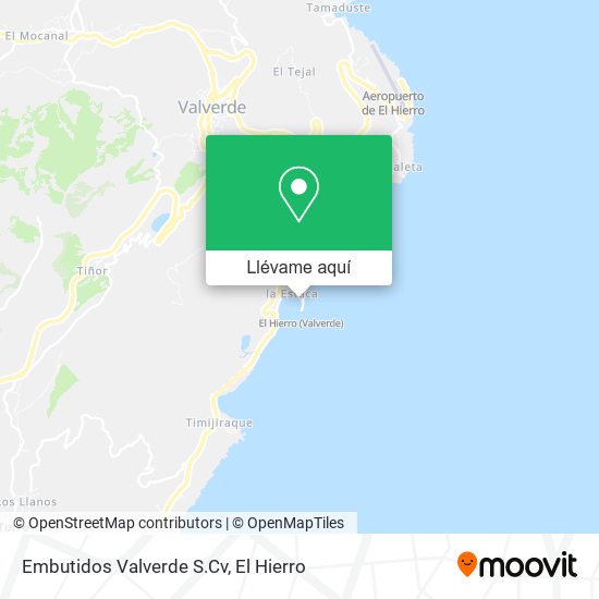 Mapa Embutidos Valverde S.Cv