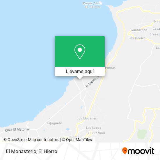Mapa El Monasterio