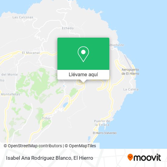 Mapa Isabel Ana Rodríguez Blanco