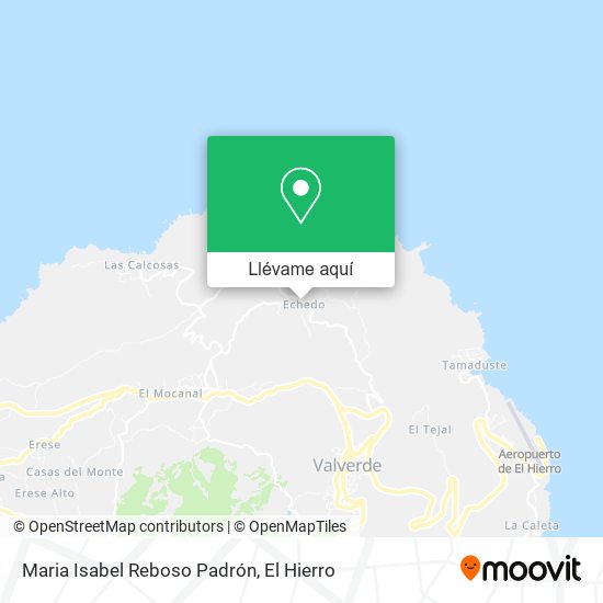 Mapa Maria Isabel Reboso Padrón