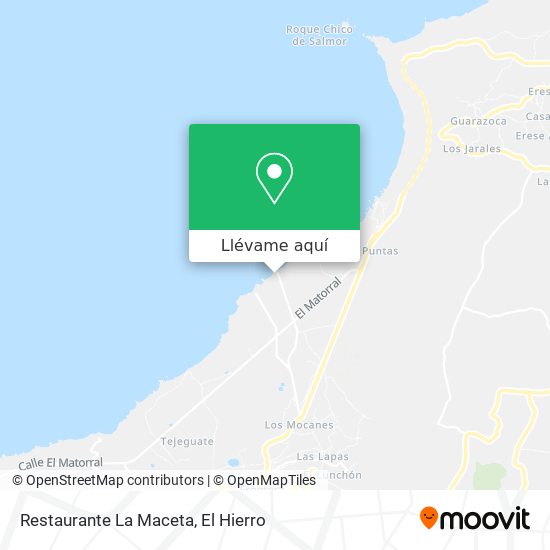 Mapa Restaurante La Maceta