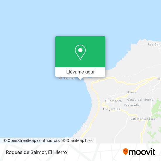 Mapa Roques de Salmor