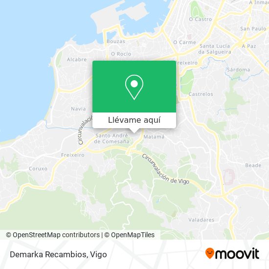 Mapa Demarka Recambios