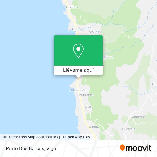 Mapa Porto Dos Barcos