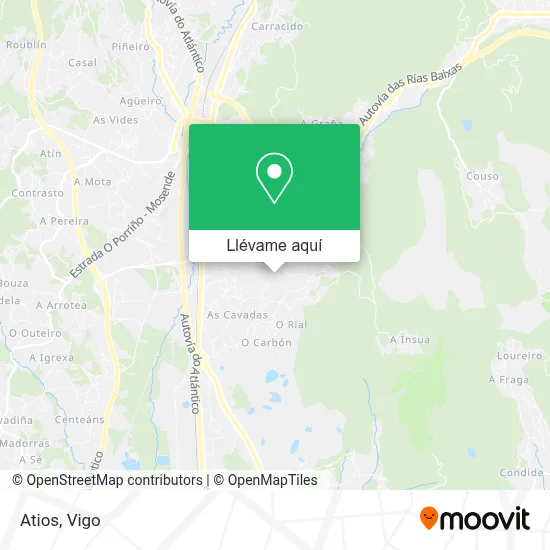 Mapa Atios