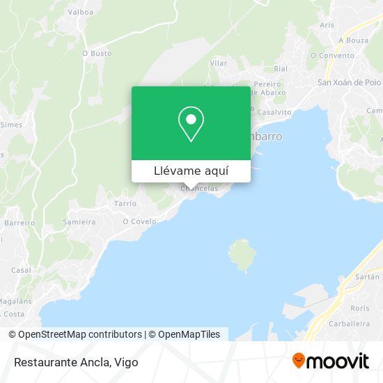 Mapa Restaurante Ancla