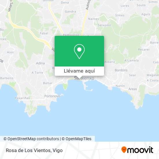 Mapa Rosa de Los Vientos