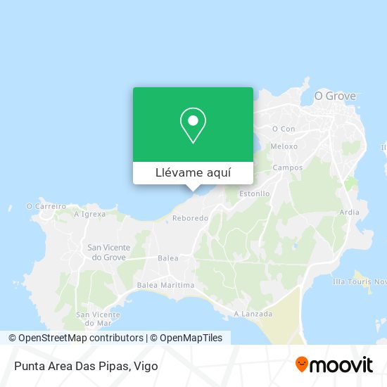 Mapa Punta Area Das Pipas