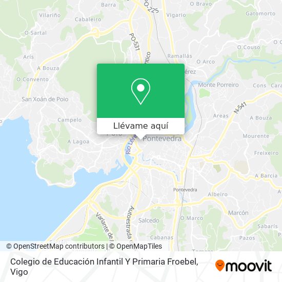 Mapa Colegio de Educación Infantil Y Primaria Froebel