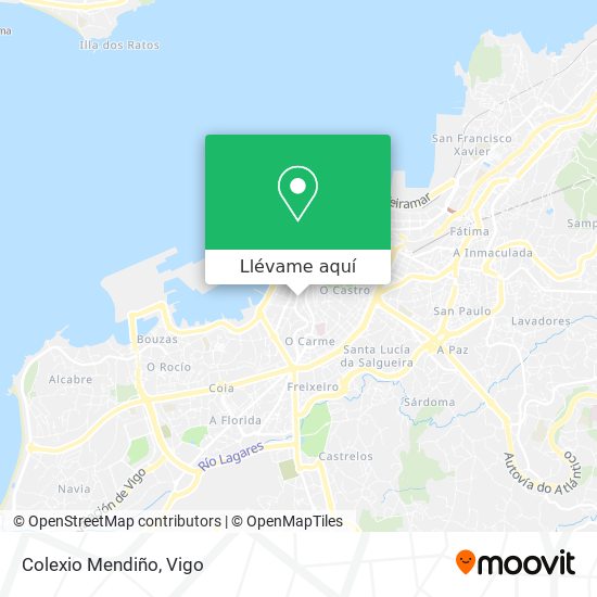 Mapa Colexio Mendiño