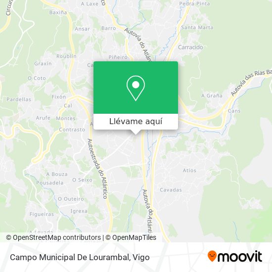 Mapa Campo Municipal De Lourambal