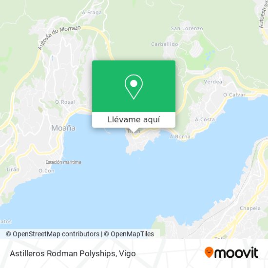 Mapa Astilleros Rodman Polyships