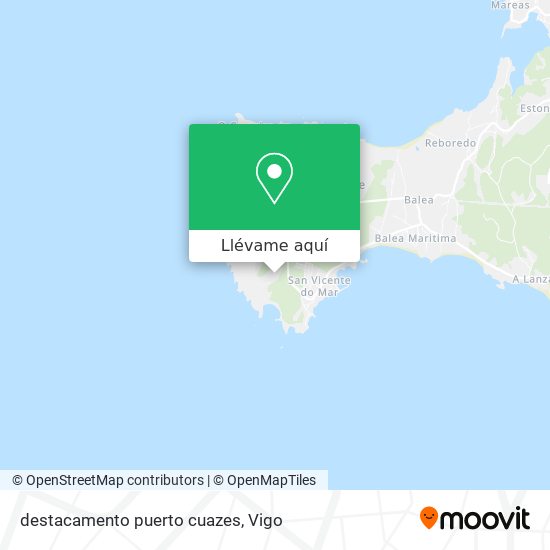 Mapa destacamento puerto cuazes