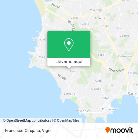Mapa Francisco Cirujano