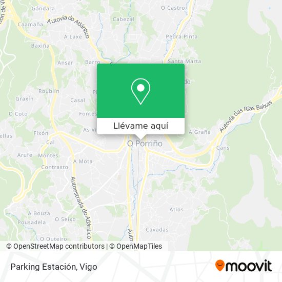 Mapa Parking Estación