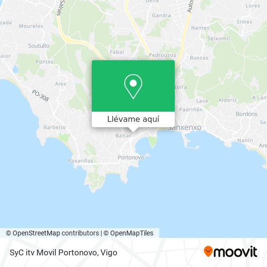 Mapa SyC itv Movil Portonovo