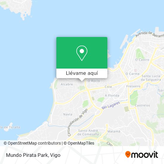 Mapa Mundo Pirata Park