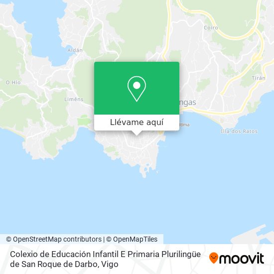 Mapa Colexio de Educación Infantil E Primaria Plurilingüe de San Roque de Darbo