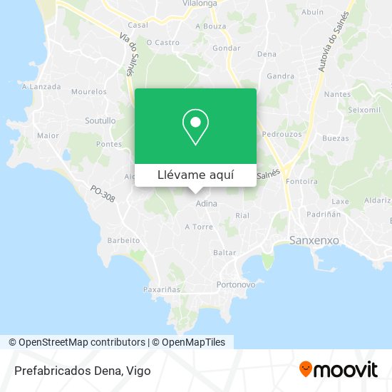 Mapa Prefabricados Dena