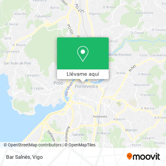 Mapa Bar Salnés