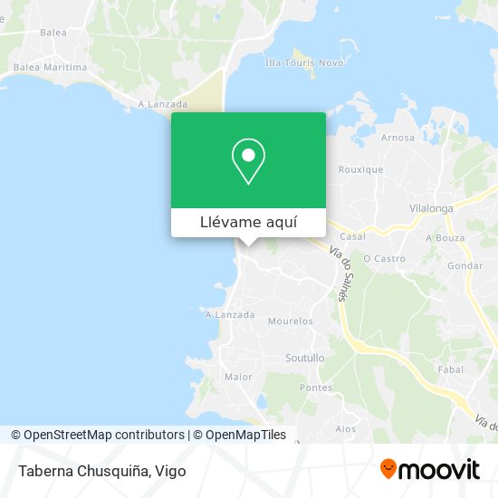 Mapa Taberna Chusquiña