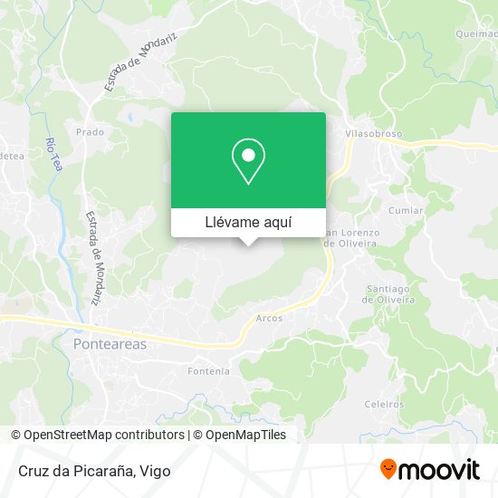 Mapa Cruz da Picaraña