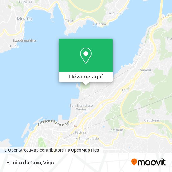 Mapa Ermita da Guía
