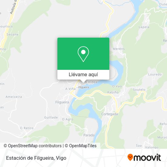 Mapa Estación de Filgueira