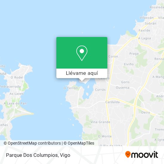 Mapa Parque Dos Columpios
