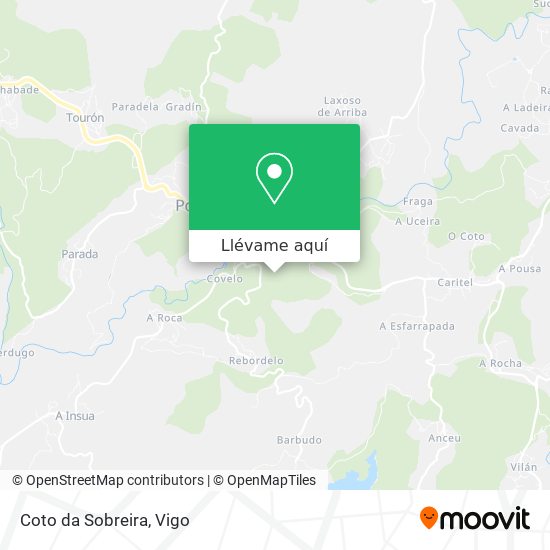 Mapa Coto da Sobreira