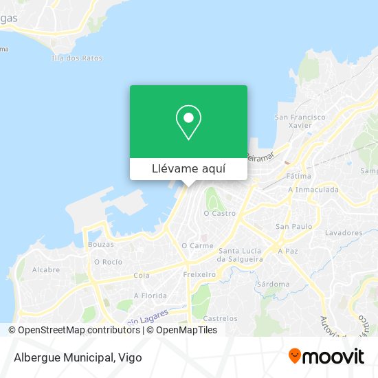Mapa Albergue Municipal