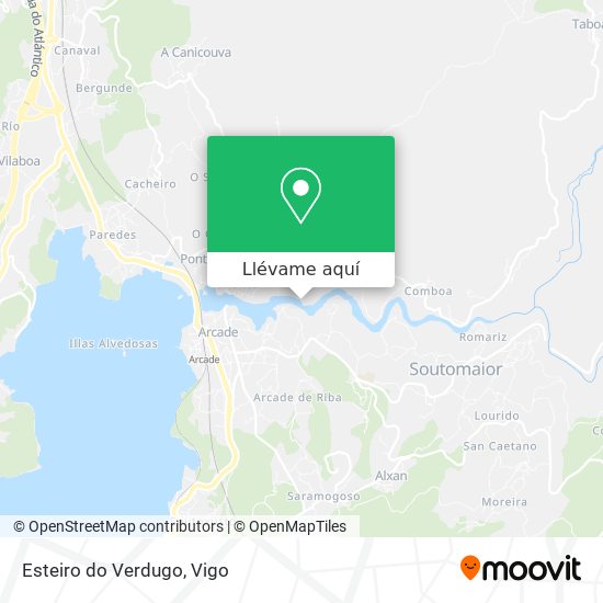 Mapa Esteiro do Verdugo
