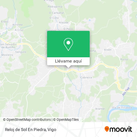 Mapa Reloj de Sol En Piedra