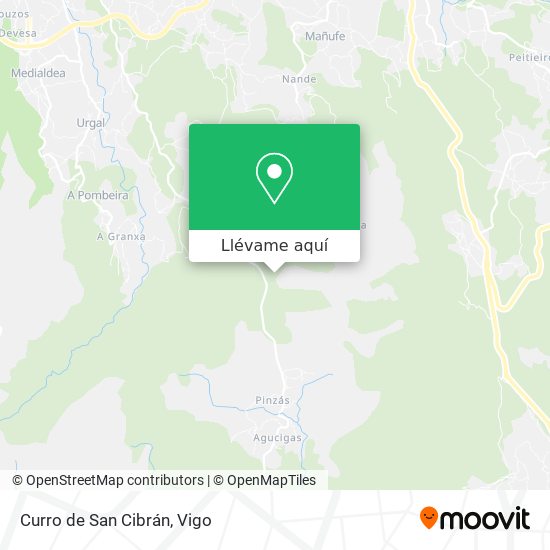 Mapa Curro de San Cibrán