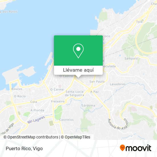 Mapa Puerto Rico