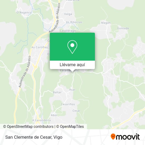 Mapa San Clemente de Cesar
