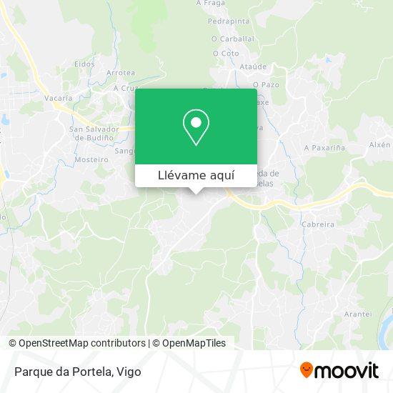 Mapa Parque da Portela
