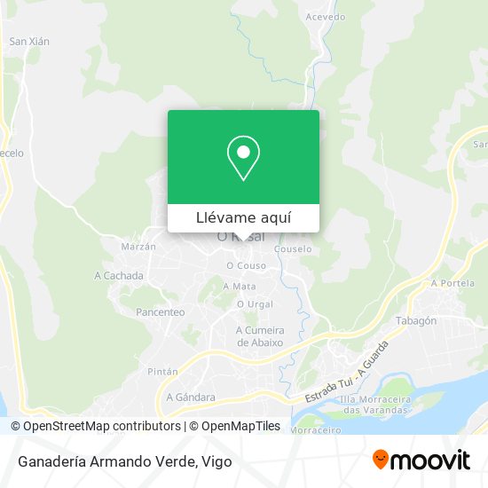 Mapa Ganadería Armando Verde