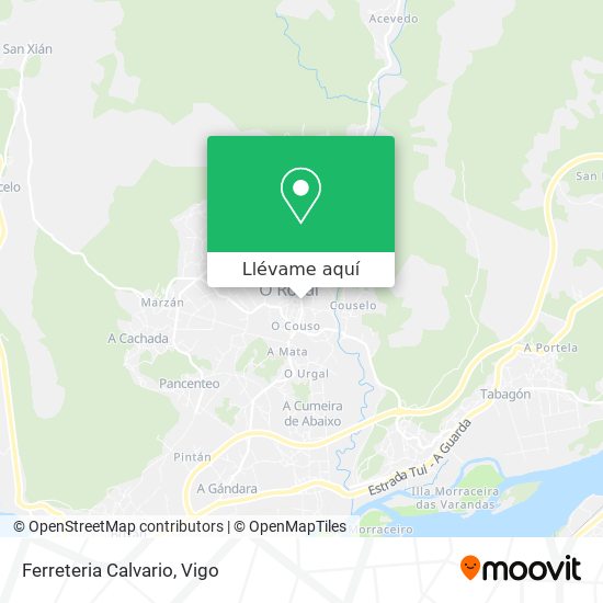 Mapa Ferreteria Calvario