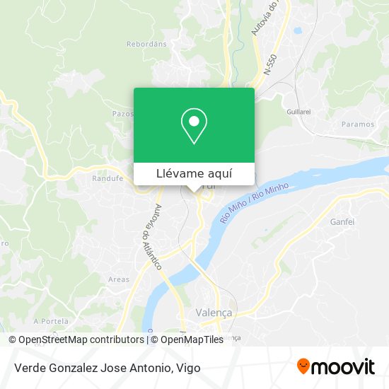 Mapa Verde Gonzalez Jose Antonio