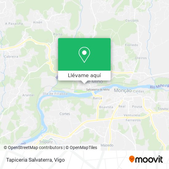 Mapa Tapiceria Salvaterra
