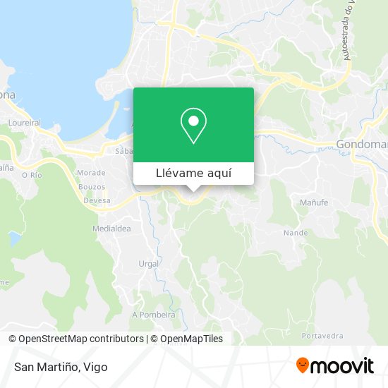 Mapa San Martiño