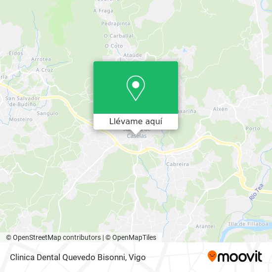 Mapa Clinica Dental Quevedo Bisonni
