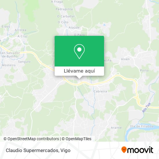 Mapa Claudio Supermercados