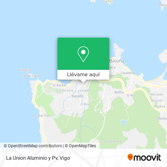 Mapa La Union Aluminio y Pv