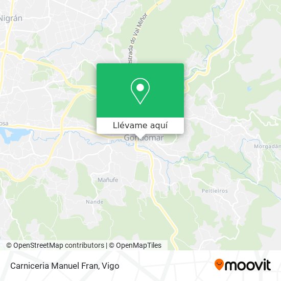 Mapa Carniceria Manuel Fran
